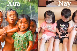 Cấm con cái, nhưng chính bố mẹ cũng nghiện smartphone