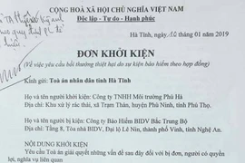 “Tố” Bảo hiểm BIC trây ì thanh toán, doanh nghiệp khởi kiện ra tòa