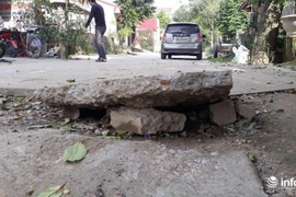 Thanh Hóa: Liên tiếp xuất hiện tiếng nổ lớn, nhà dân bị nứt chưa rõ nguyên nhân