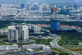 Sau 5 năm, giá dãy nhà phố ở Thủ Thiêm tăng vọt 50 tỷ đồng/căn