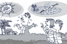 Mâu thuẫn đất đai, em dâu quyết dồn anh chồng vào tù