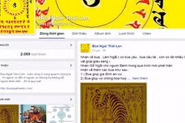 Bùa ngải online: Đừng "tiền mất tật mang" vì... cuồng tín