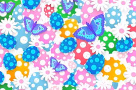 Tinh mắt lắm mới thấy chú thỏ trắng giữa bức tranh đầy sắc màu