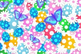 Tinh mắt lắm mới thấy chú thỏ trắng giữa bức tranh đầy sắc màu