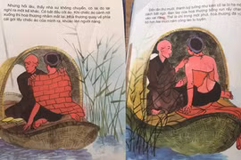 Phụ huynh bức xúc vì sách thiếu nhi đề cập cô gái ve vãn nhà sư