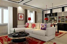 Mang may mắn vào nhà trong dịp năm mới nhờ sắc đỏ