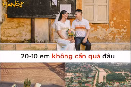 '20/10 em không cần quà đâu...'