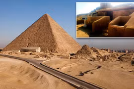 Giật mình “lời nguyền” trong mộ người xây Đại kim tự tháp Giza
