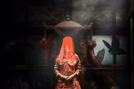 Hãi hùng đám cưới với "cô dâu ma" rùng rợn nhất Trung Quốc
