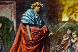 Bạo chúa Nero làm chuyện gây sốc gì khi thành Rome bốc cháy dữ dội? 