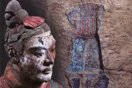 Gương mặt thần bí chỉ xuất hiện 5 phút trong lăng mộ Tần Thủy Hoàng 