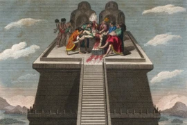 Biết gì về lễ hiến tế người cho thần linh của đế chế Aztec?