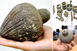 Tìm thấy bình gốm thời Trung cổ, chuyên gia bỗng giật thót mình vì...