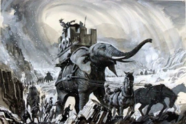 Danh tướng dũng mãnh dùng 40 con voi đánh bại bộ lạc 100.000 người