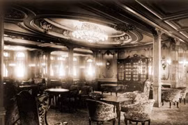 Cận cảnh khoang hạng sang dành cho khách VIP trên tàu Titanic huyền thoại 