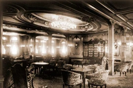 Cận cảnh khoang hạng sang dành cho khách VIP trên tàu Titanic huyền thoại 