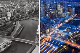 Những địa điểm nối tiếng thế giới thay đổi kinh ngạc qua ảnh xưa - nay 