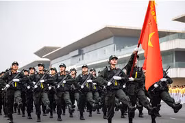 5.000 cảnh sát cơ động tham gia tổng duyệt kỷ niệm Ngày truyền thống