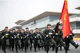 5.000 cảnh sát cơ động tham gia tổng duyệt kỷ niệm Ngày truyền thống
