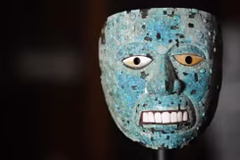 Chi tiết bí ẩn trên mặt nạ cổ quý hiếm của người Aztec