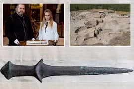 Khai quật cung điện, bất ngờ lộ ra thanh kiếm cổ nhất lịch sử 