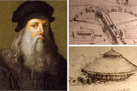 Thán phục loạt thiết kế vũ khí đi trước thời đại của Leonardo da Vinci