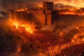 Giật mình cuộc vây hãm thành trì đẫm máu nhất thời cổ đại