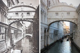 Diện mạo những địa điểm nổi tiếng châu Âu sau gần 100 năm