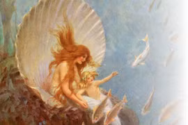 Hết hồn nàng tiên cá "phù thủy" trong thần thoại châu Âu xưa