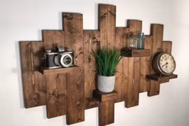 6 ý tưởng trang trí nhà bằng gỗ