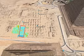 Chụp cắt lớp giải mã 2 cấu trúc bí mật gần Đại kim tự tháp Giza