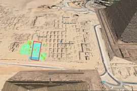 Chụp cắt lớp giải mã 2 cấu trúc bí mật gần Đại kim tự tháp Giza