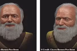 Phục dựng gương mặt nguyên mẫu của ông già Noel, bất ngờ dung mạo