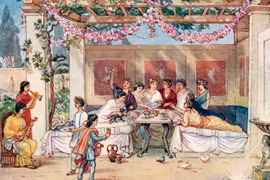 Người La Mã cổ đại tổ chức tiệc tùng như thế nào?