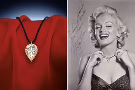 Bí ẩn lời nguyền đeo bám viên kim cương của Marilyn Monroe