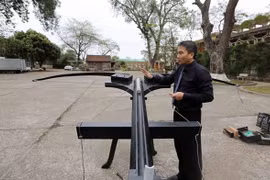 Phục dựng thành công 'nỏ thần' huyền thoại thời An Dương Vương