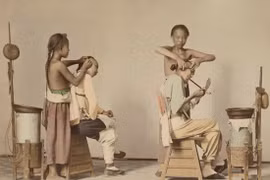 Cực bất ngờ loạt ảnh cuộc sống ở Trung Quốc thế kỷ 19