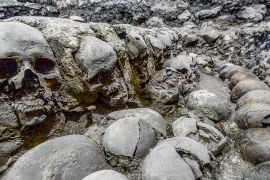 Phát hiện mới tại tháp sọ người rùng rợn ở Mexico