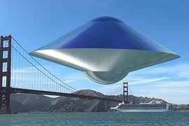 Giật mình máy bay điện có thiết kế giống hệt UFO