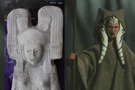 Bí ẩn bức tượng cổ điêu khắc người phụ nữ y hệt Star Wars