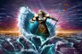 Bí mật biểu tượng cây đinh ba nổi tiếng lịch sử