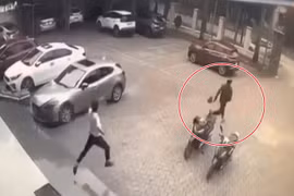 Trích xuất camera truy bắt đối tượng cướp ngân hàng ở thị xã Cửa Lò