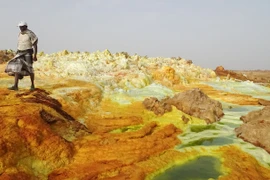 Cận cảnh “cổng địa ngục” Danakil ở Ethiopia, nơi nghiệt nhất Trái đất