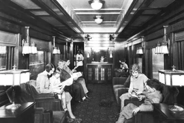 Những chuyến du lịch bằng tàu hỏa cực thú vị thời xưa