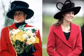 Bất ngờ những lần Công nương Kate Middleton hóa "bản sao" mẹ chồng Diana 