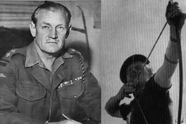 Sĩ quan Anh chiến đấu bằng... cung tên khiến phát xít Đức kinh sợ 