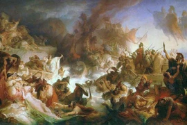 Biết gì về trận hải chiến ác liệt nhất lịch sử giữa Hy Lạp với Ba Tư