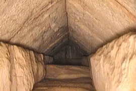 Bí ẩn hành lang ngầm bên trong đại kim tự tháp Giza