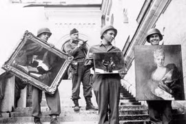 Ảnh độc quân Đồng minh thu hồi “kho báu” của Đức quốc xã 