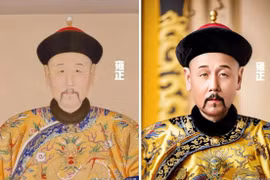 Bất ngờ chân dung 12 hoàng đế nhà Thanh qua công nghệ AI